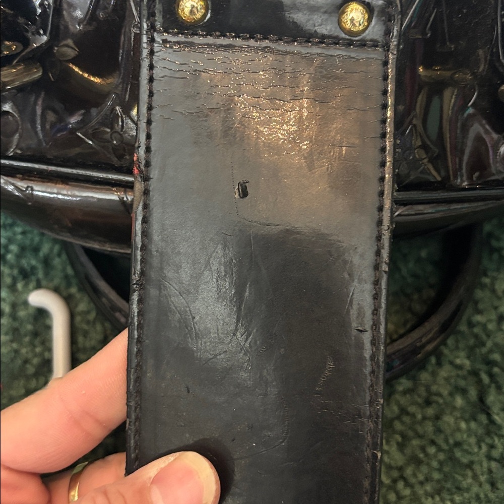 Vintage glossy monogram bag - Picture 12 of 17